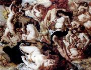 Auguste Leveque Bacchanalia china oil painting artist